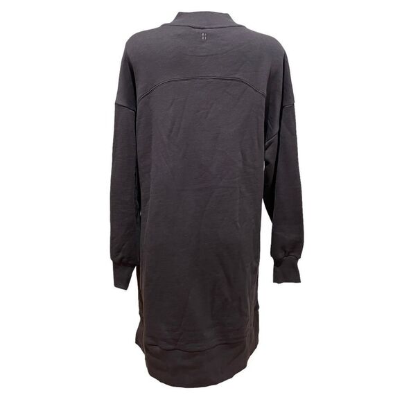 Sweaty Betty Women's Size 8-10 One & Done Sweatshirt Dress Long Sleeve Gray NWT - Picture 8 of 14